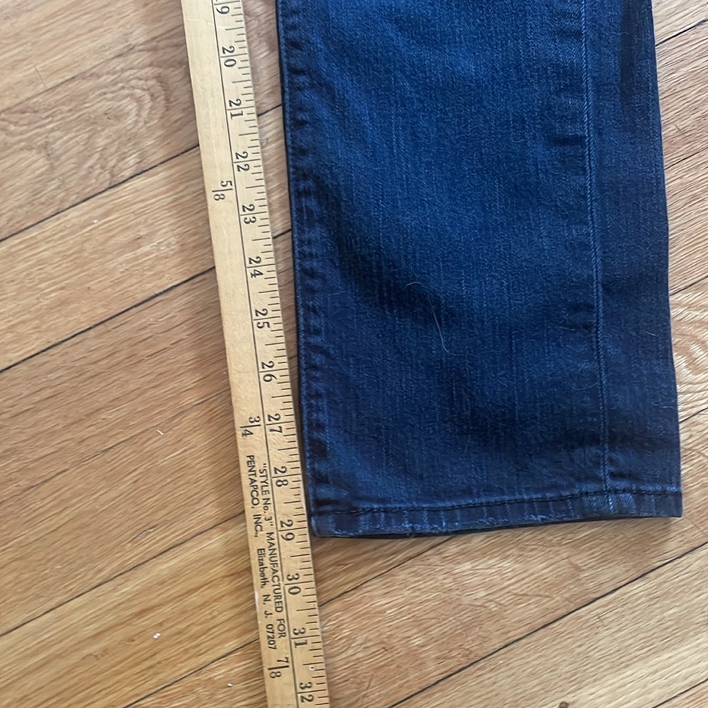 Levis Mens Black Skinny 511 Vintage Worn Denim Jeans 32/29 - Picture 7 of 7